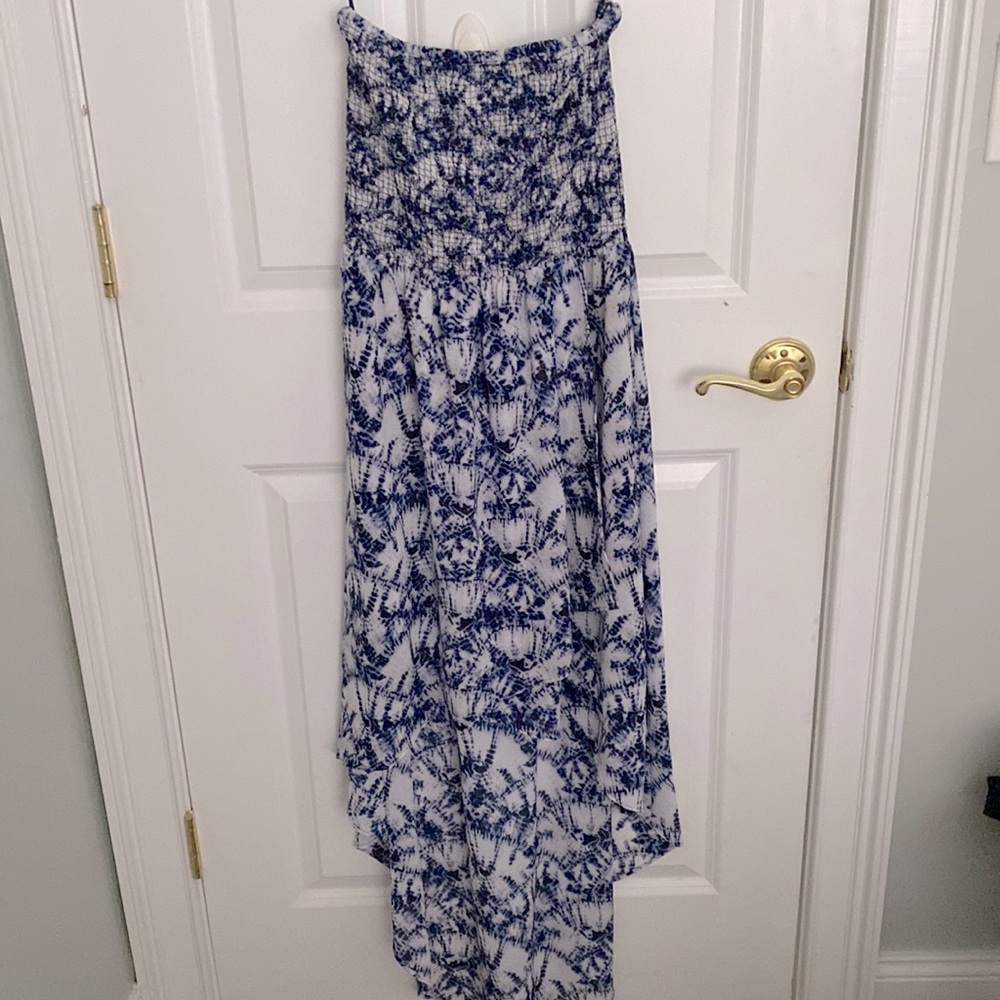 NWT! Michael Kors strapless high low dress